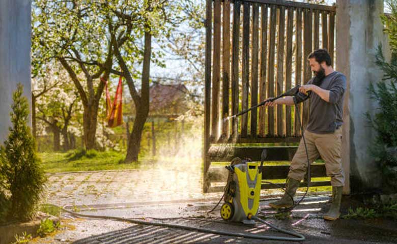 Operating the Jet Washer